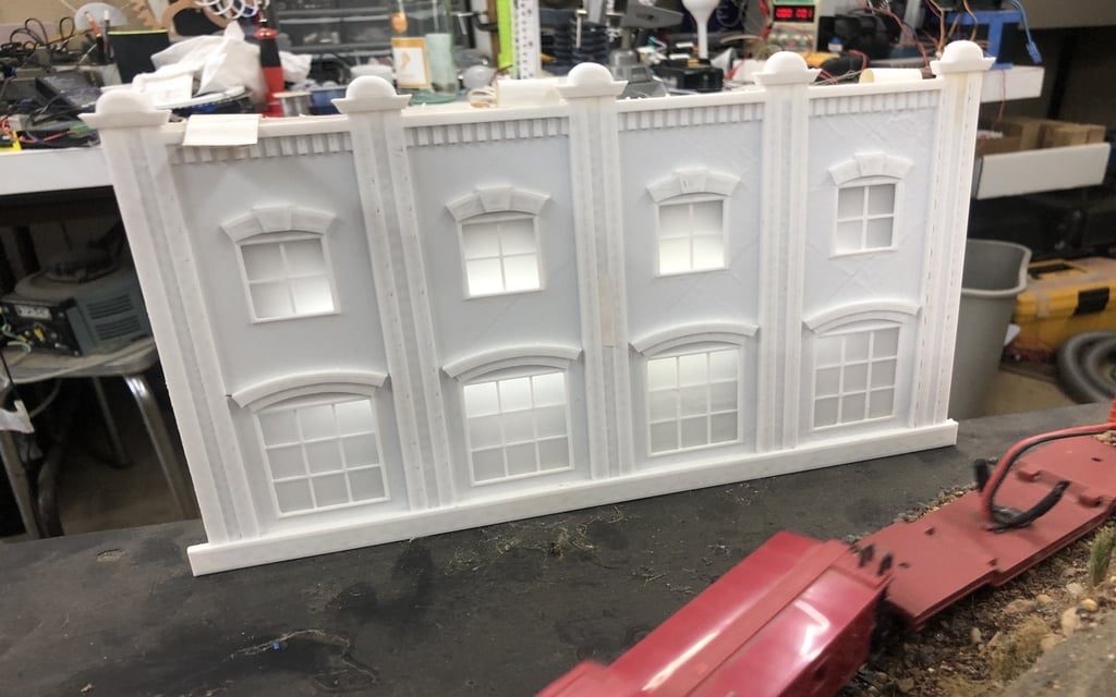 HO Scale Factory wall by Gordyt47 | Download free STL model ...