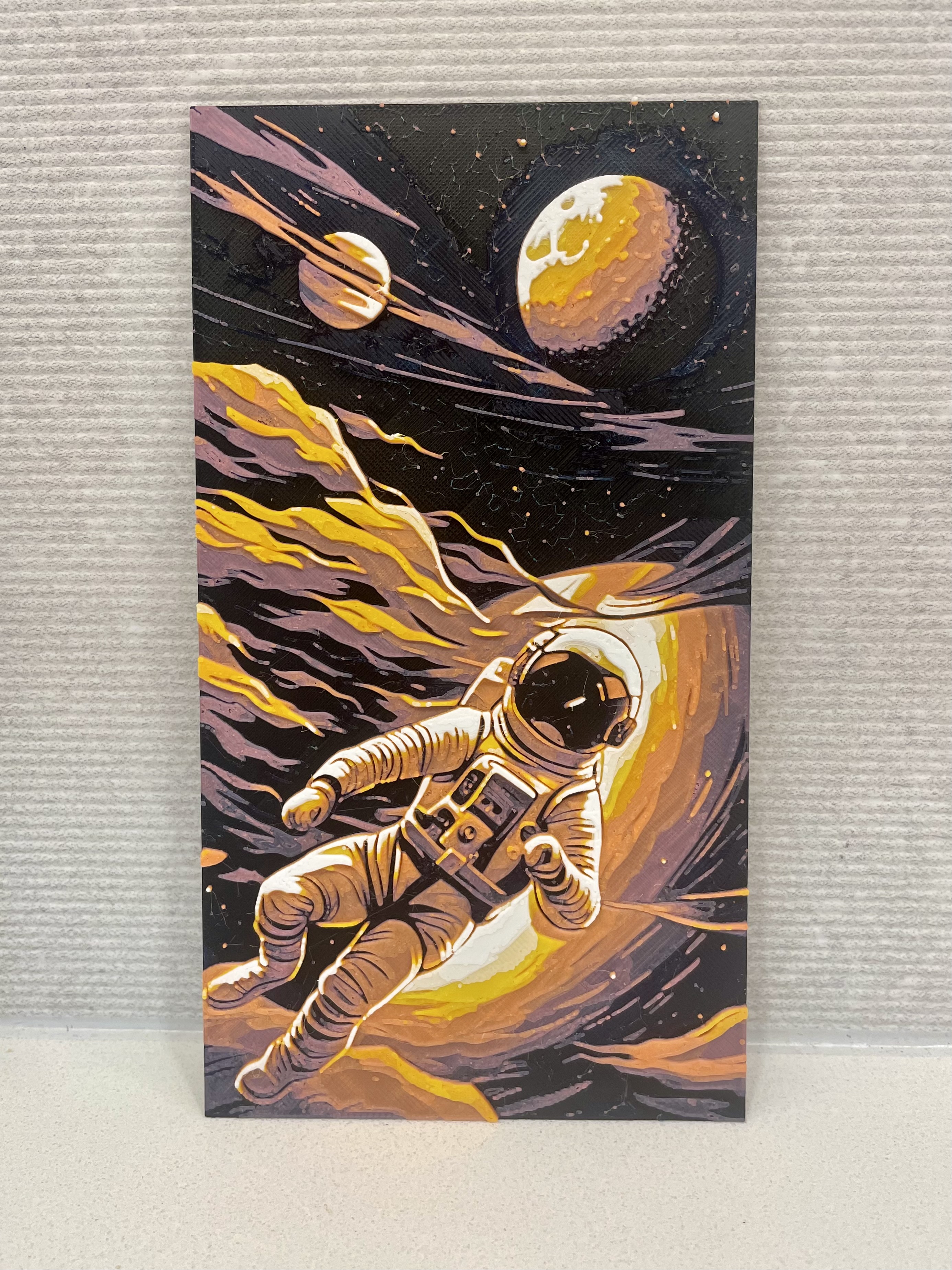 Space Drift - Hueforge Filament Painting