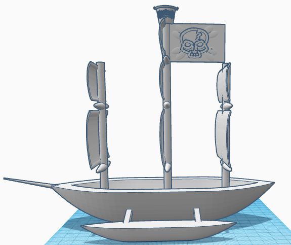 Pirate Ship by TheBandName2358 | Download free STL model | Printables.com