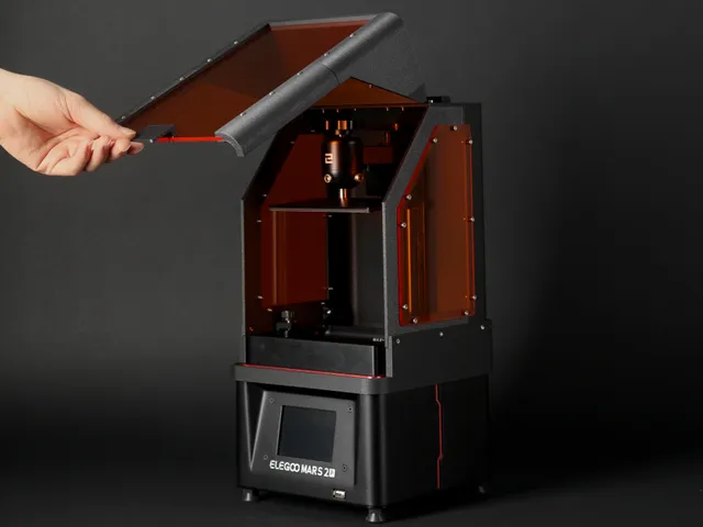 Easy Elegoo Mars Enclosure (light)