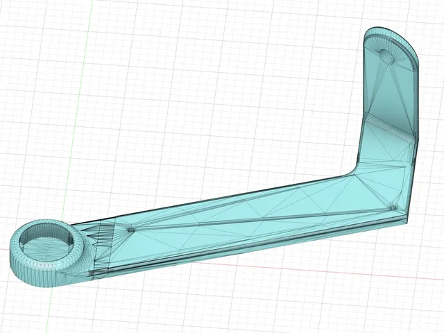 K1 Max Right Side Digital Spool Holder wth PTFE Guide