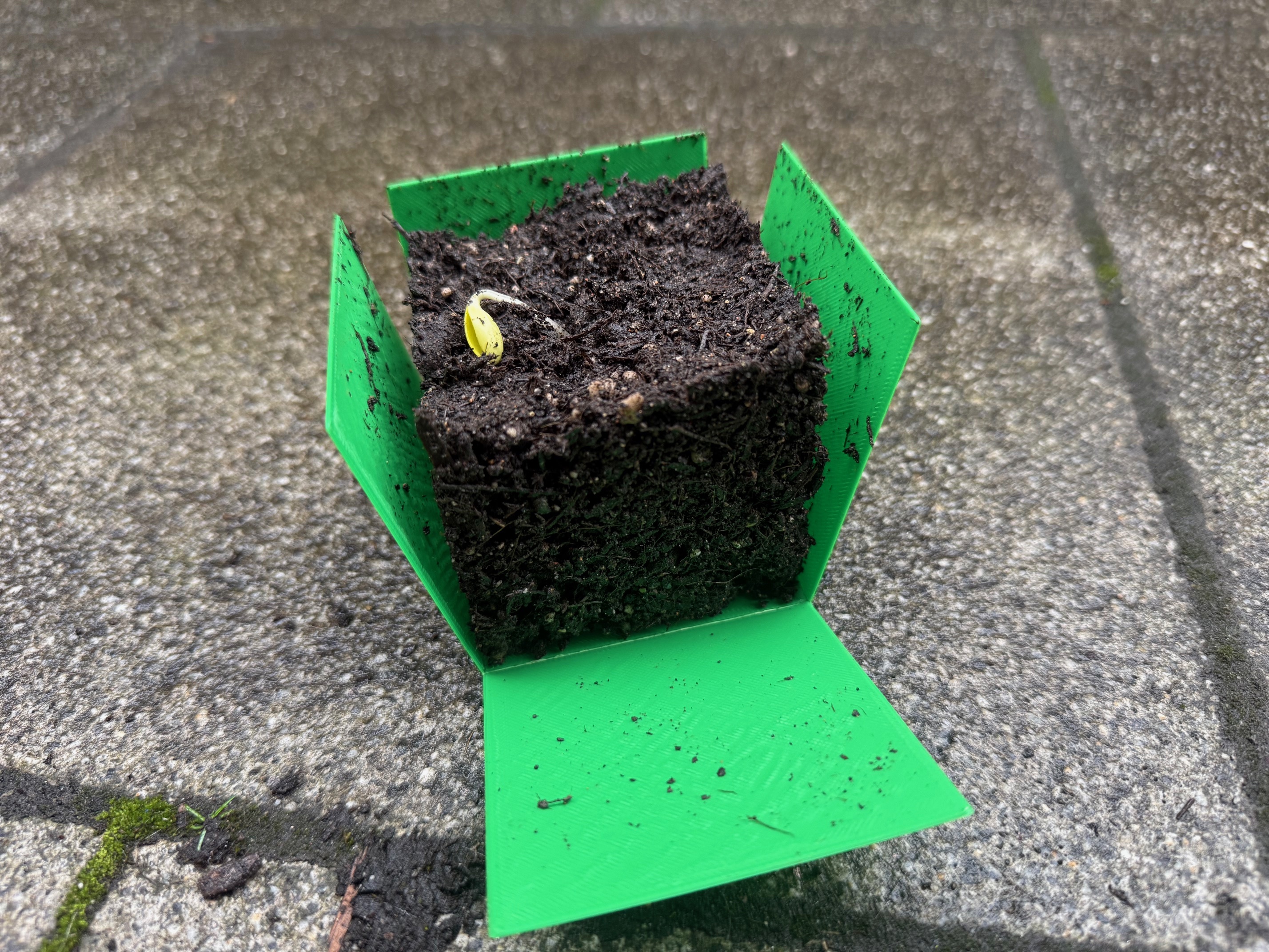 Foldable seedling pot - No Root Damage! — miniatura 5