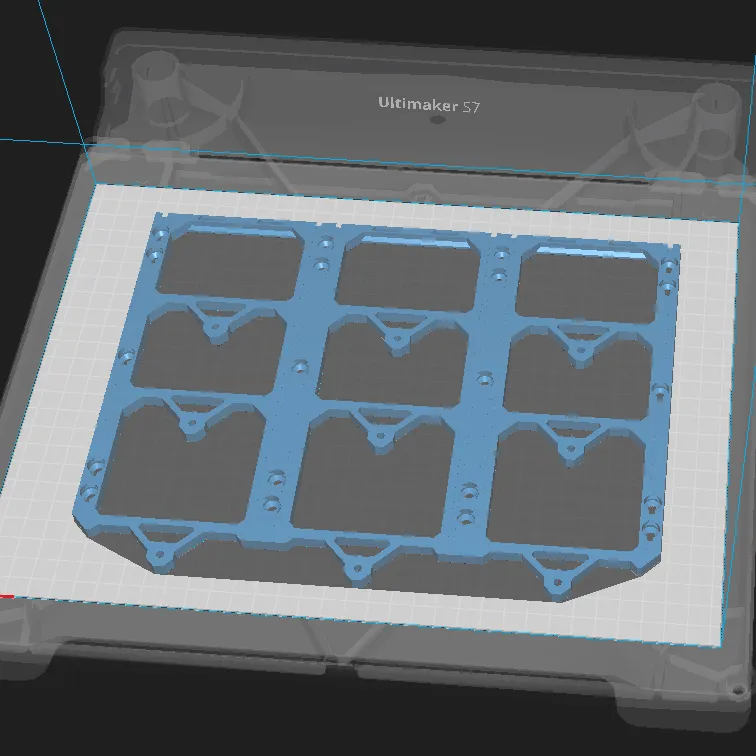 GEN2 Steel Sheet Holder V2 for Lack Enclosures by Jerrari, Download free  STL model