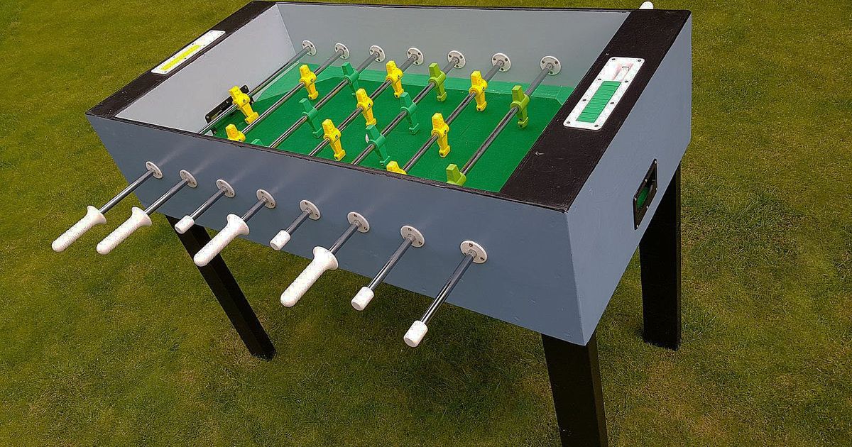 Foosball table by vas__design Download free STL model