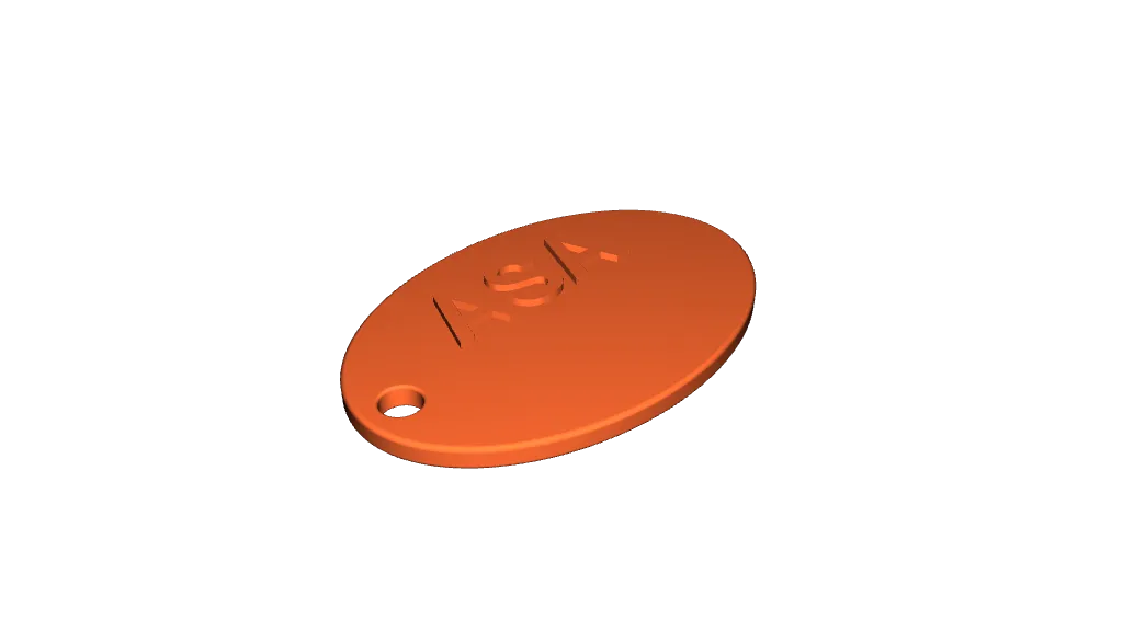Filament Sample Keyring by 3D Print Fun | Download free STL model ...