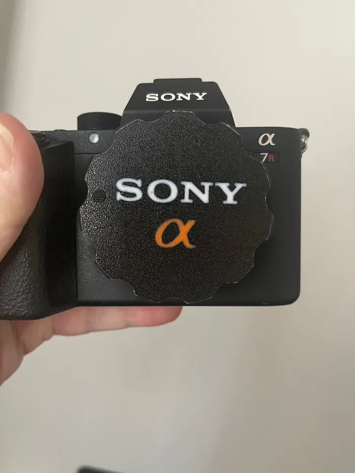 sony alpha body cap