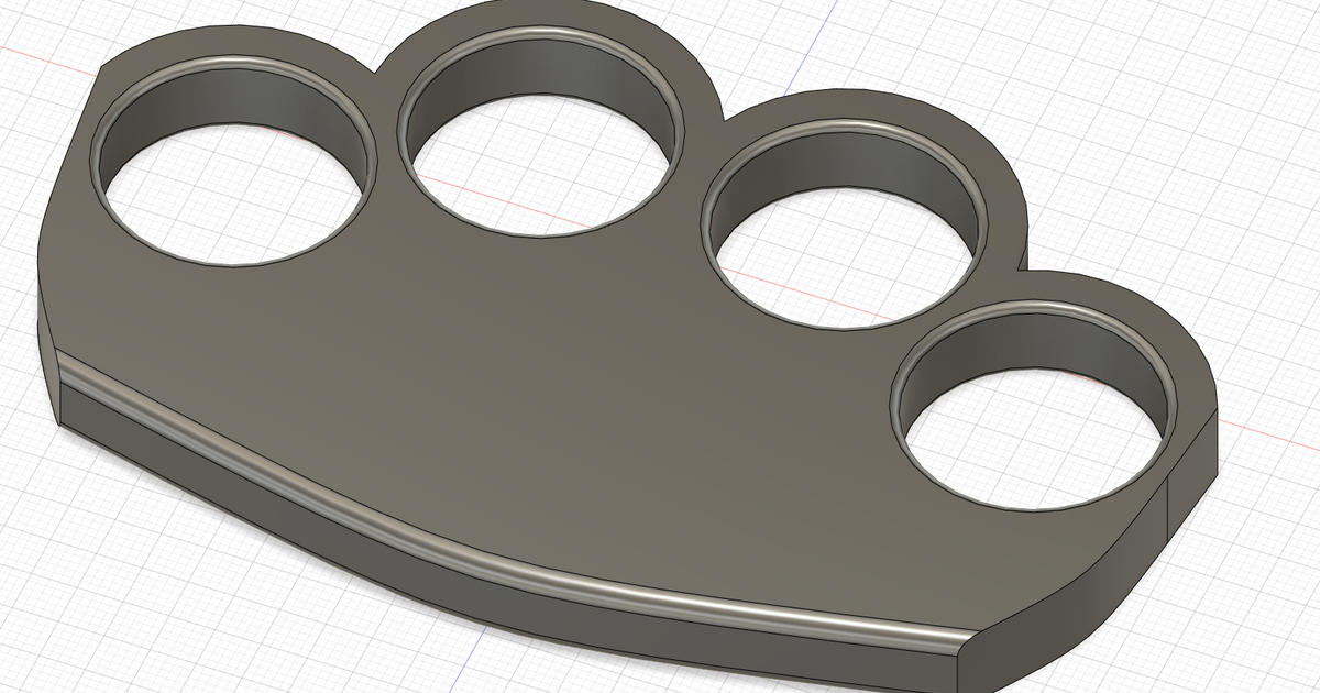Schlagring mit Ringgröße 27mm by Marcel | Download free STL model