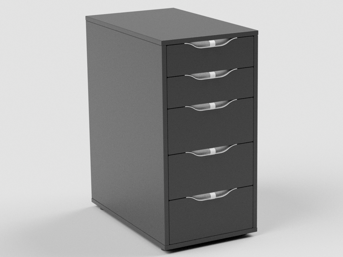 IKEA ALEX Replacement Handle Collection by Jallim Download free STL model