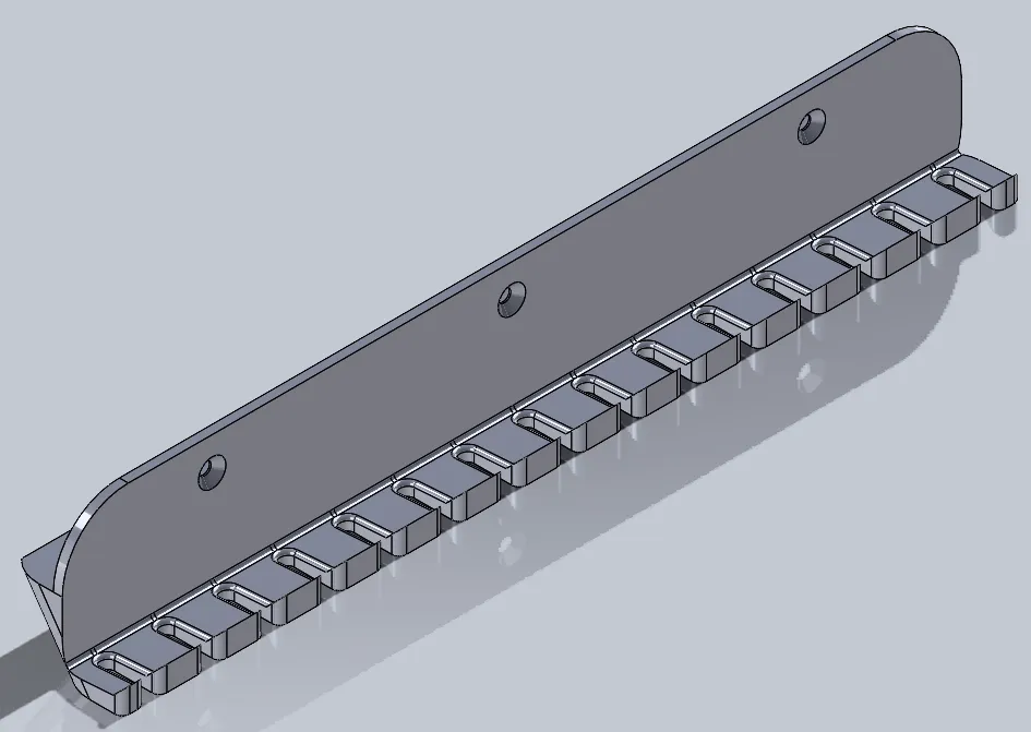 USB cable desktop holder by MaxPower | Download free STL model ...