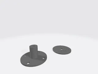 Soporte pistola compresor aire