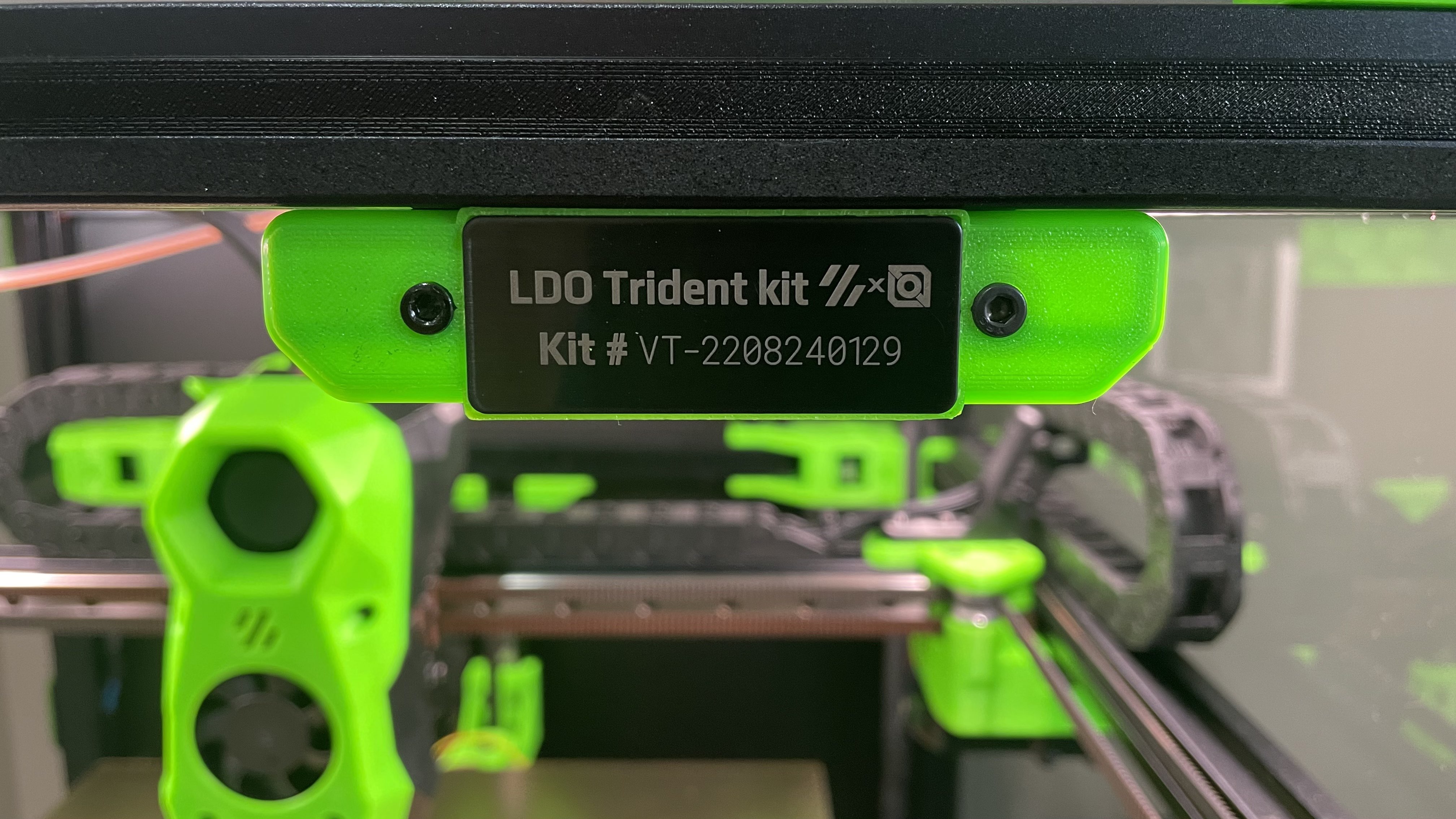 LDO & Voron under-extrusion serial plate mount