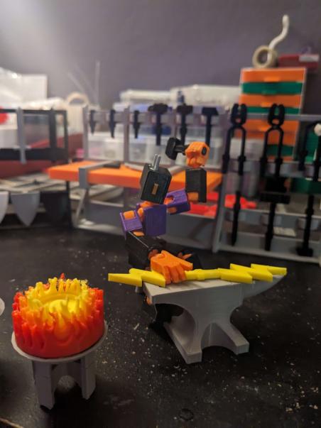 Mini 13: Blacksmith Playset