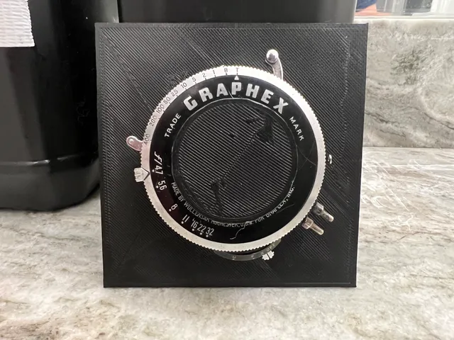 Graflex Graphex 135mm f4.7 Lens Caps