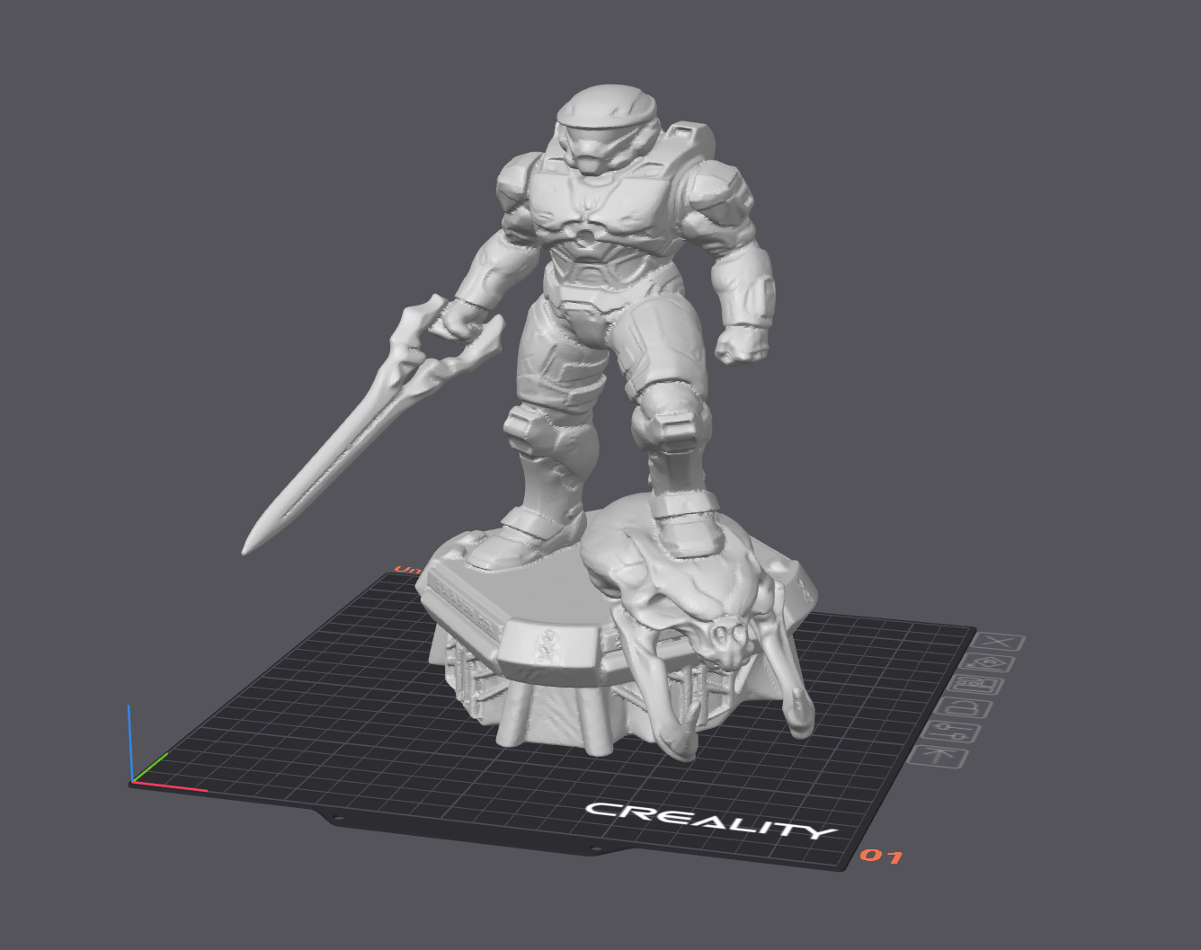 MasterChief 20cm Statue — miniatura 2