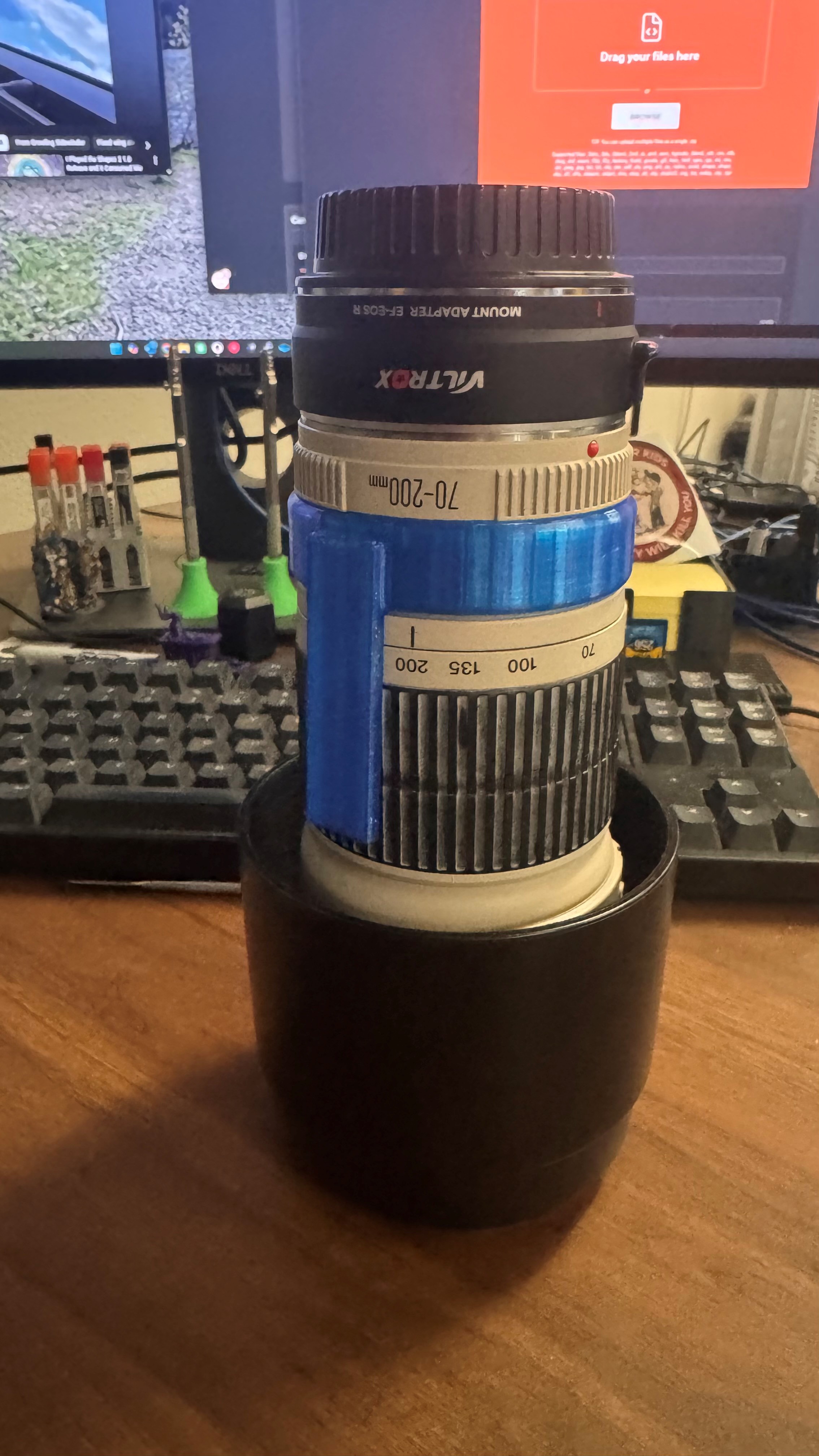 Cannon EF 70-200MM 1:4 L USM Ultrasonic Finger Grip
