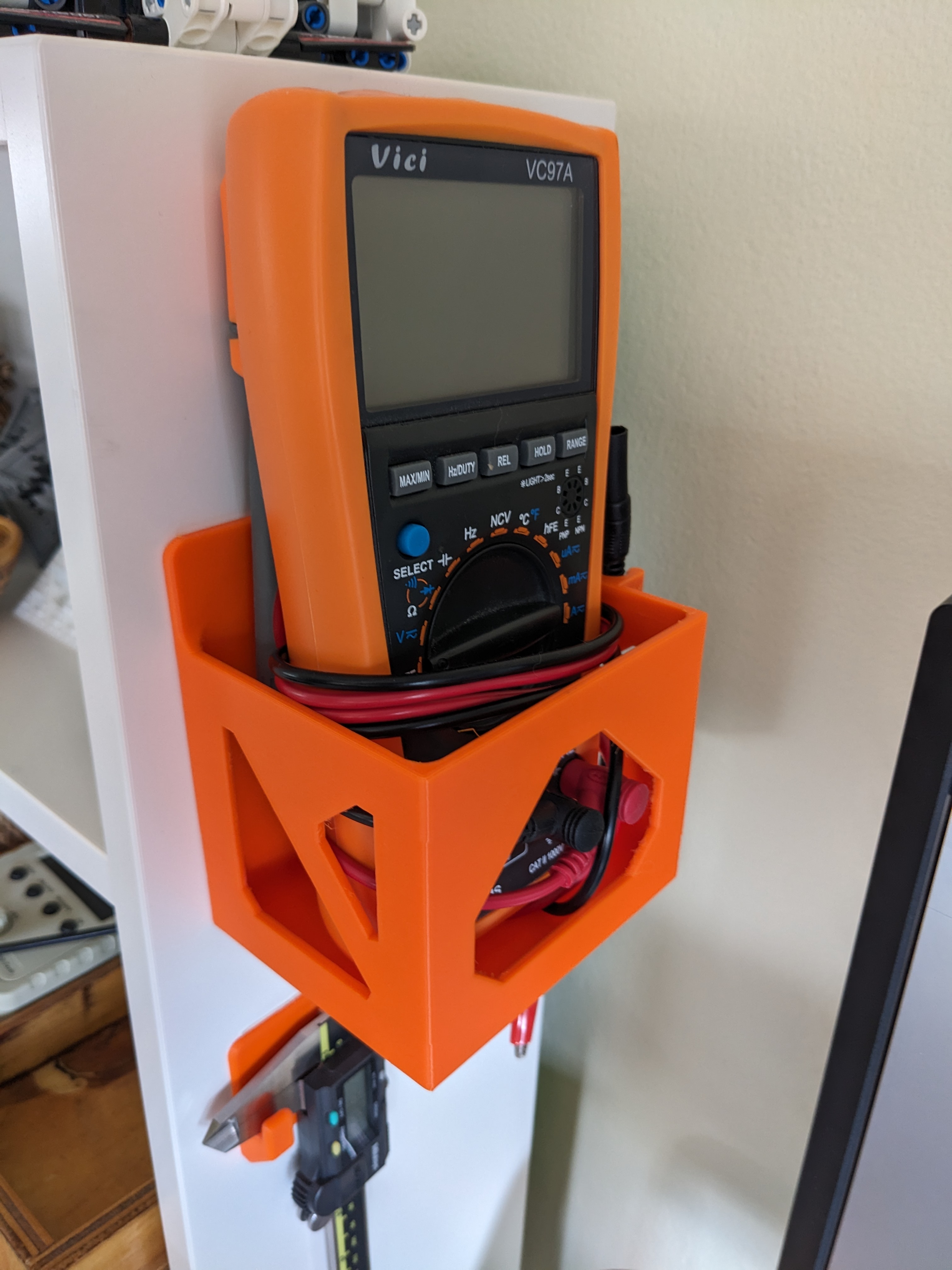 Multimeter holder by simbrose Download free STL model