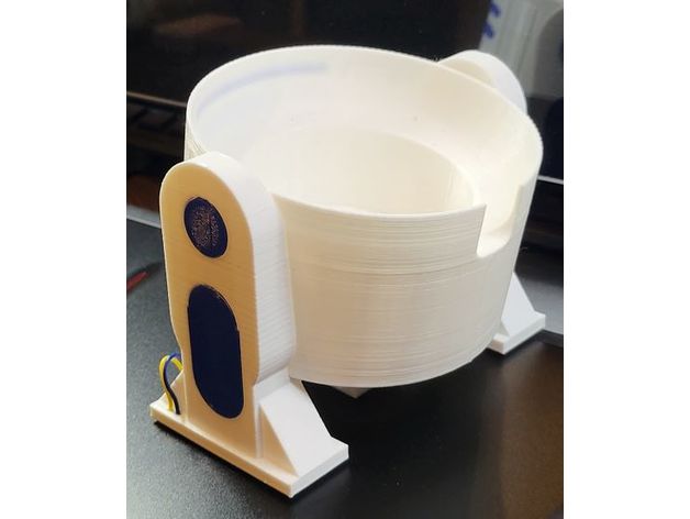 R2-D2 Google Home Mini Holder Base by C F | Download free STL model ...