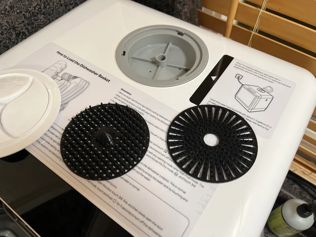 Baffle for Novete Countertop Dishwasher od autora Jude, Stáhněte si zdarma  STL model