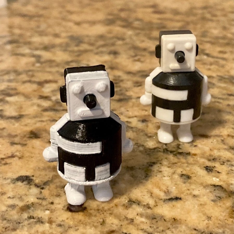 Vintage Robot Puzzle / Toy