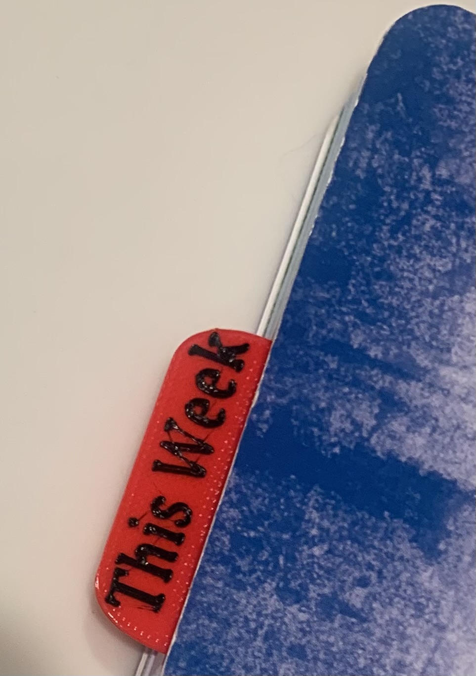 Planer Book Mark