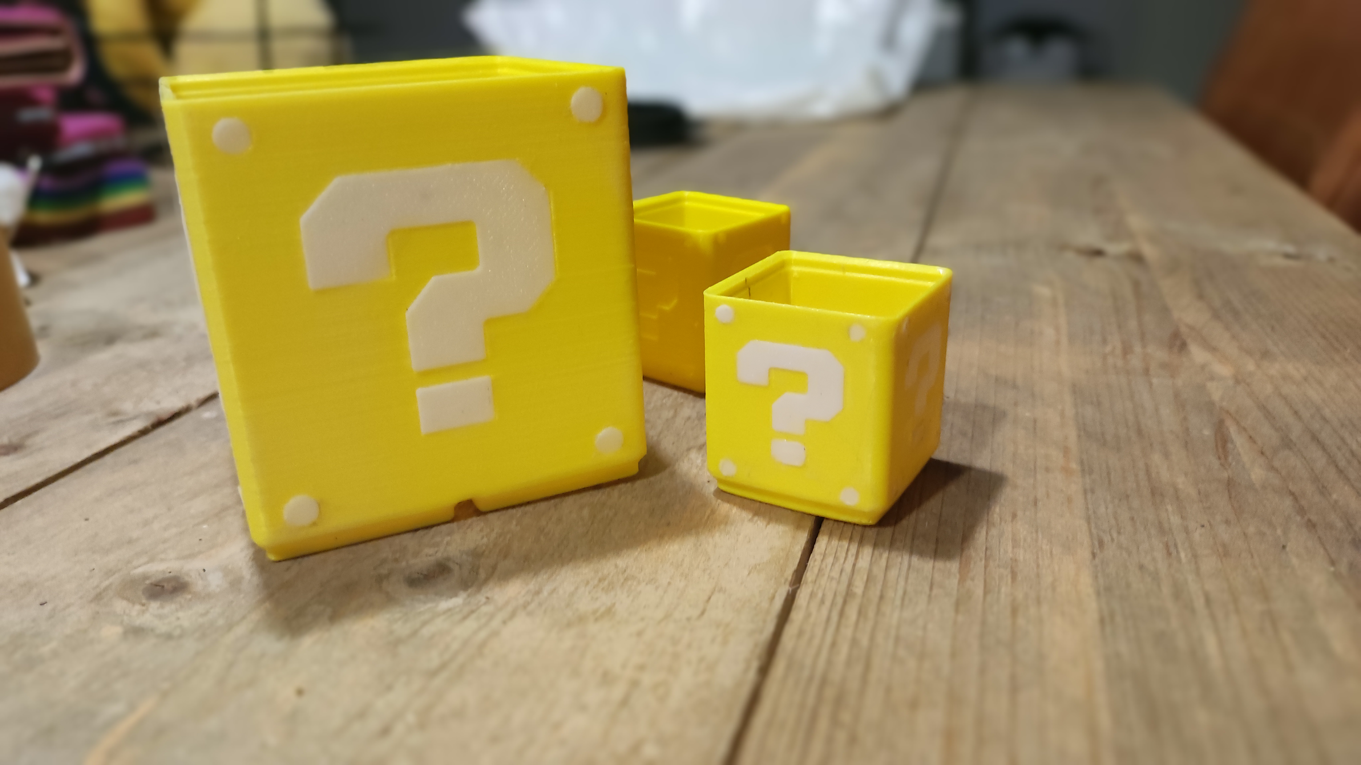 Gridfinity - Mario Questionmark block — thumbnail 4