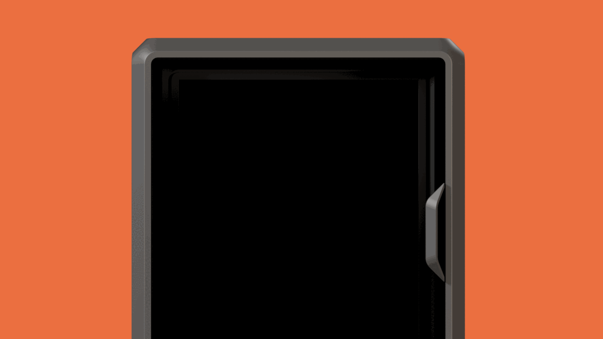 Creality K1 Door Handle 2 versions available by Henlor Download