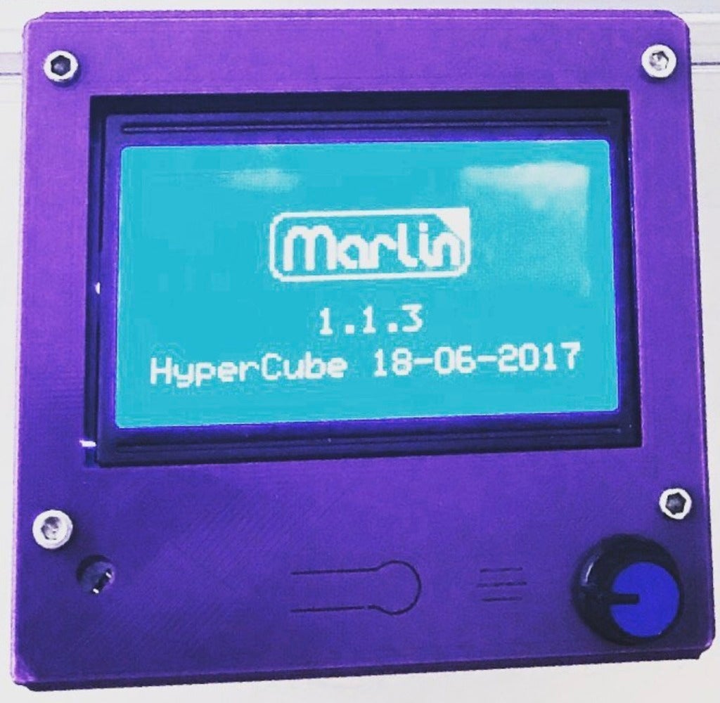 JeSc HyperCube 2020 Full Graphic LCD case v2.3