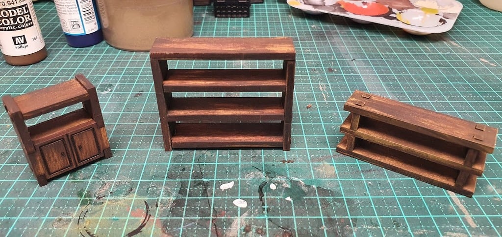 Gloomhaven shelves & book cases