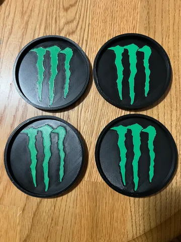 Monster Drink Coaster