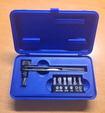 Pittsburgh 8 pc. Right Angle Screwdriver Case