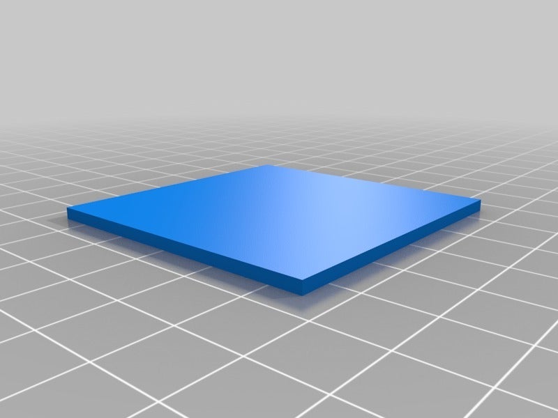 JeSc calibration 50mmx50mmx2mm cube