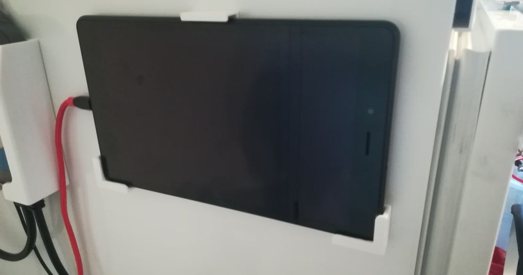 Samsung Galaxy Tab A 8'' wall mount by Korkzapfen Download free STL