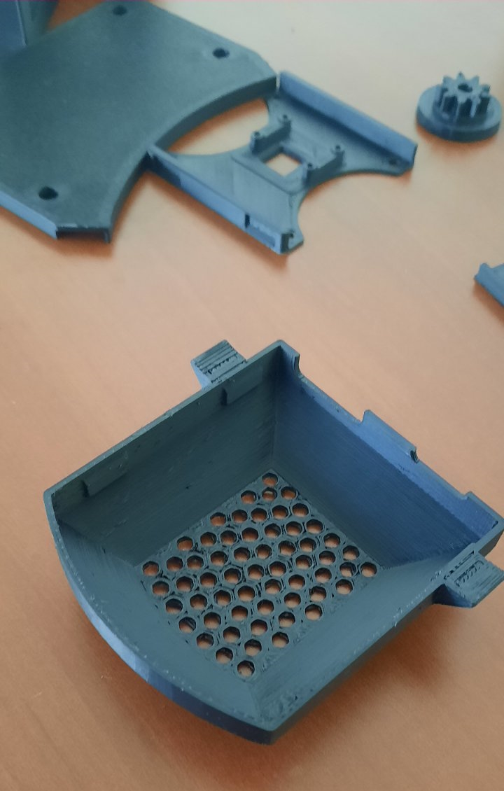 OpenScan Mini Arducam IMX519 Back Cover with vent holes