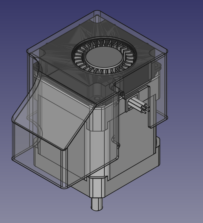 Pandaplacer Y gantry fan shroud by Fabien Poussin | Download free STL ...