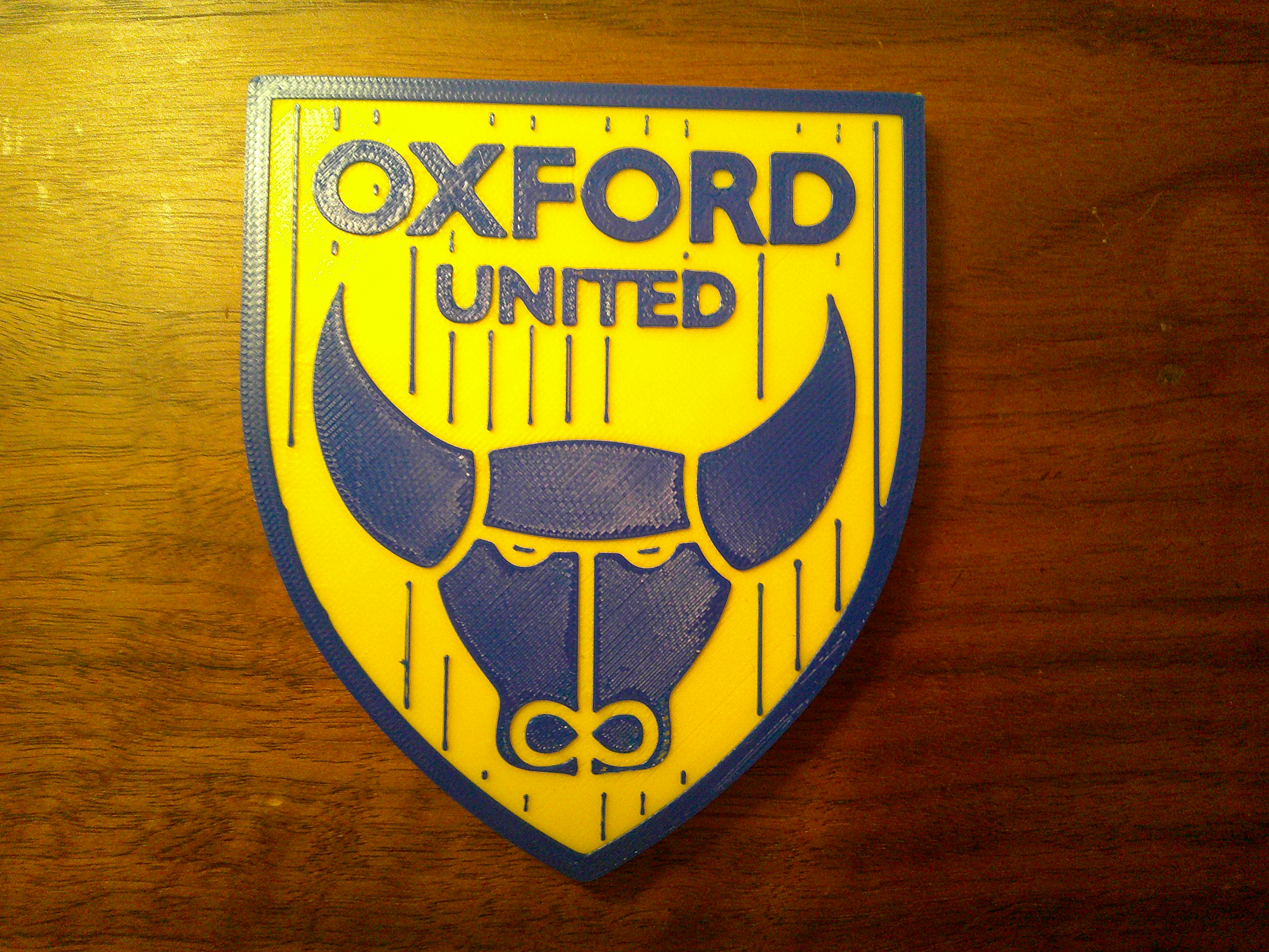 Oxford United Logo Coaster or Plaque