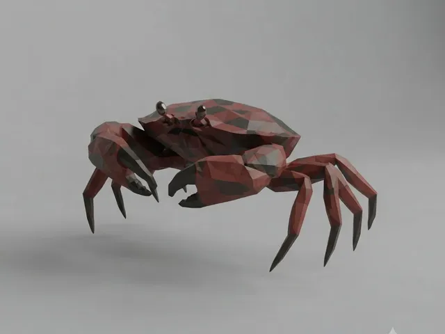 Low Poly Crab