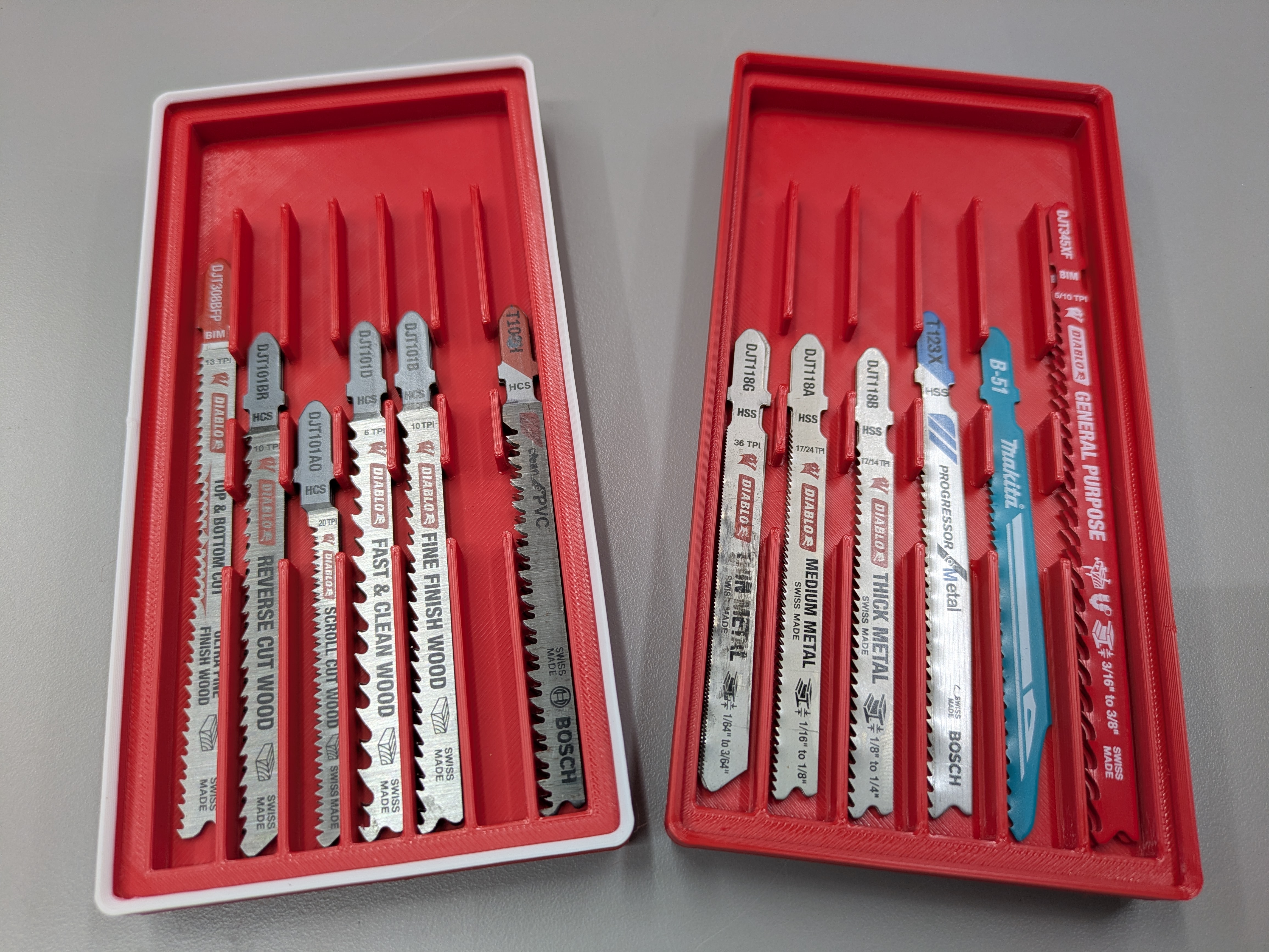 Jigsaw blades Gridfinity