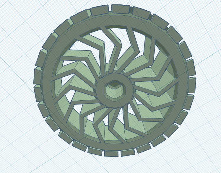 RC car wheel