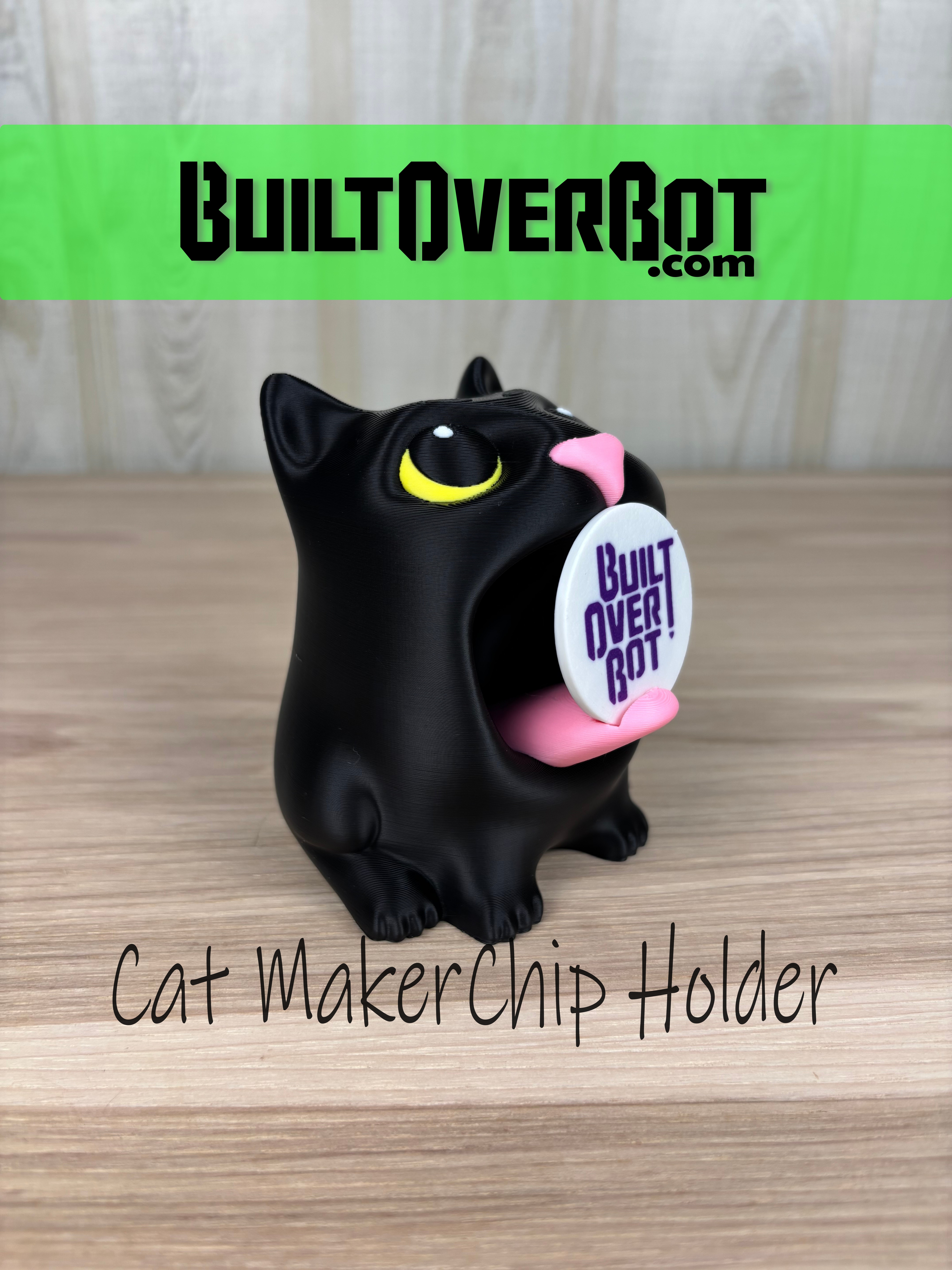 Cat MakerChip Holder