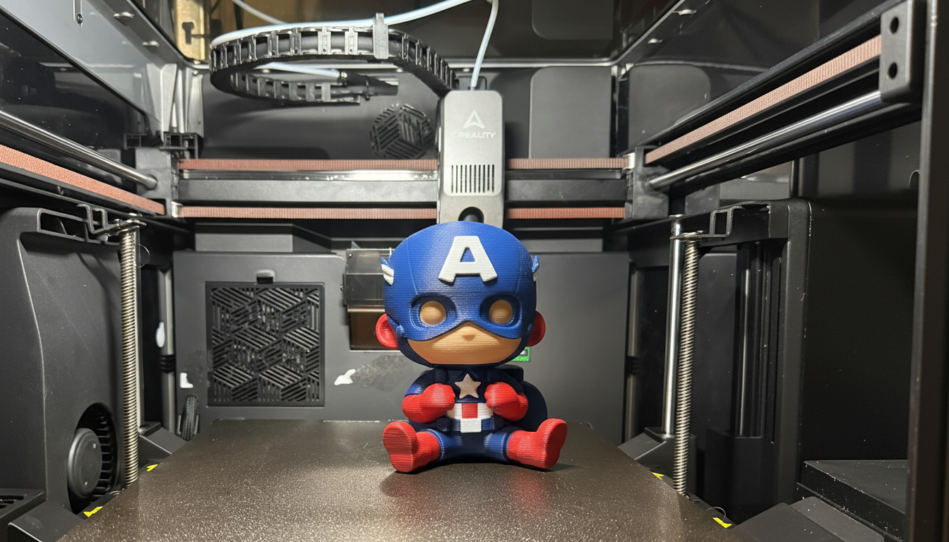 Chibi Captain America