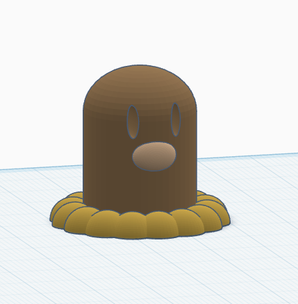 diglett model (please at least look at it, nobody has in 2 weeks)