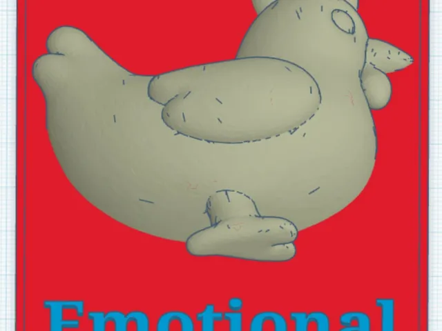 Emotional Support Chicken ESC Sign