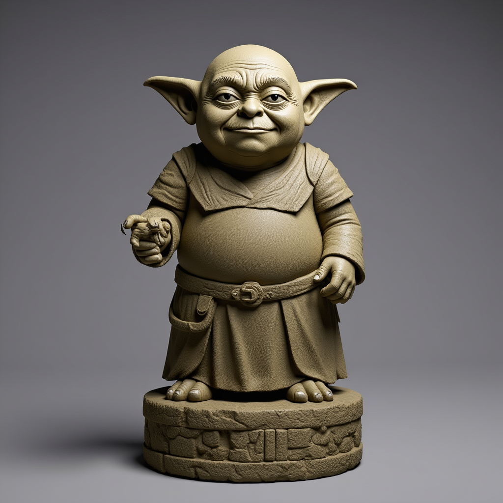 Yoda – Ancient Stone Idol