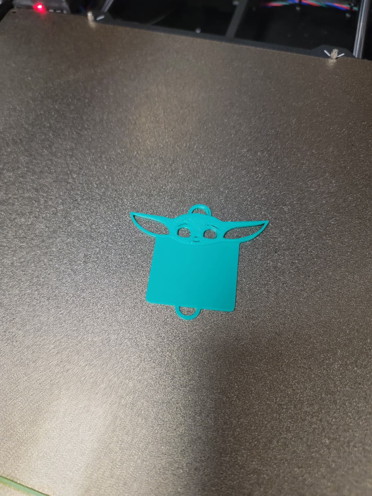 Baby Yoda Birthday Tag