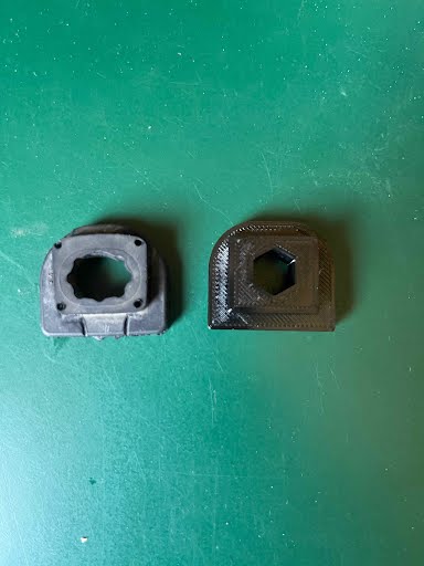 2015 Ford Fiesta Radiator Top rubber bracket/holder