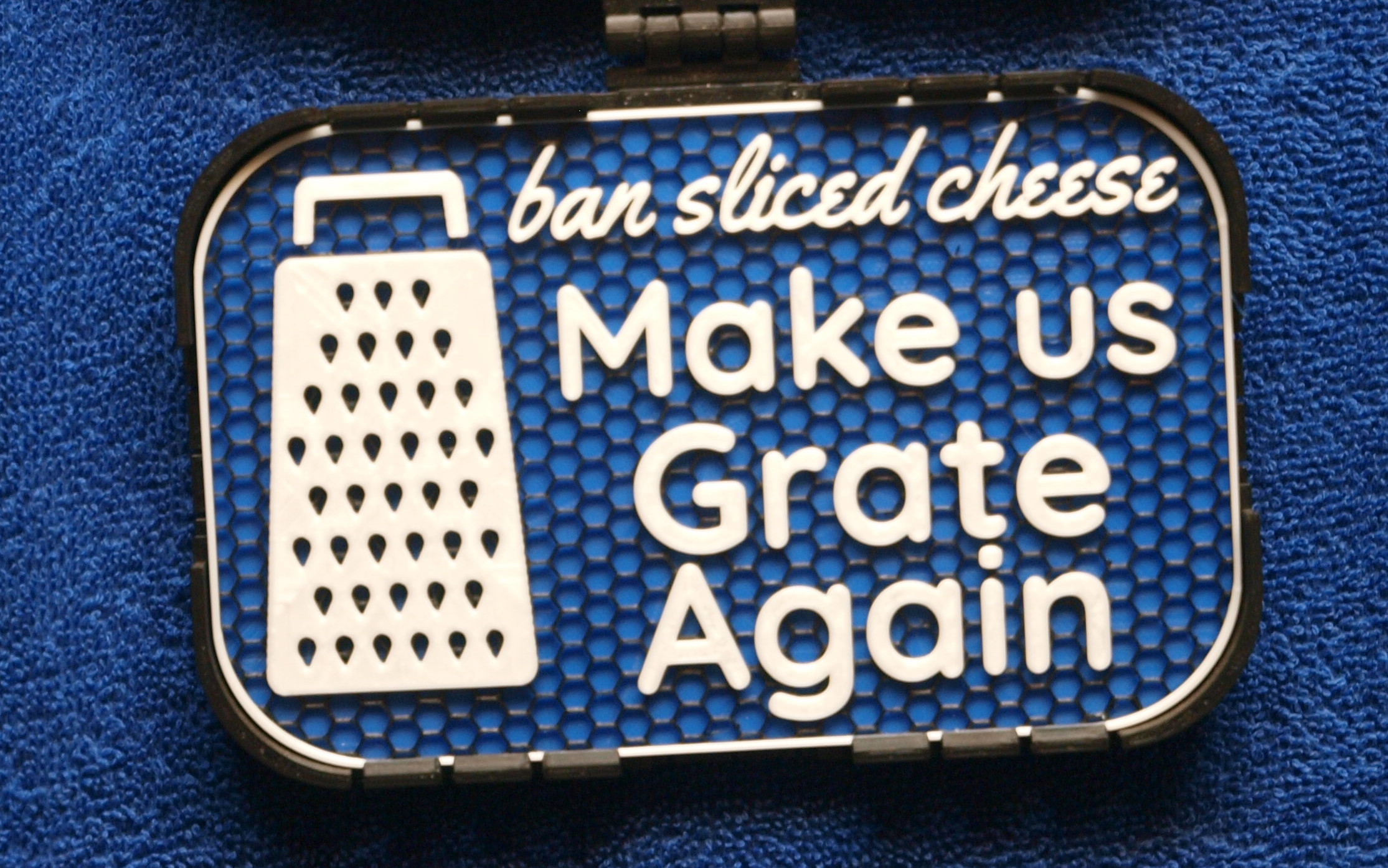 Ban Sliced Cheese signs