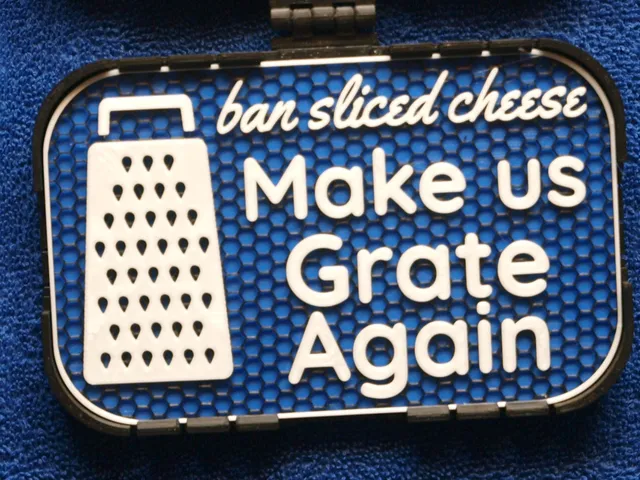 Ban Sliced Cheese signs