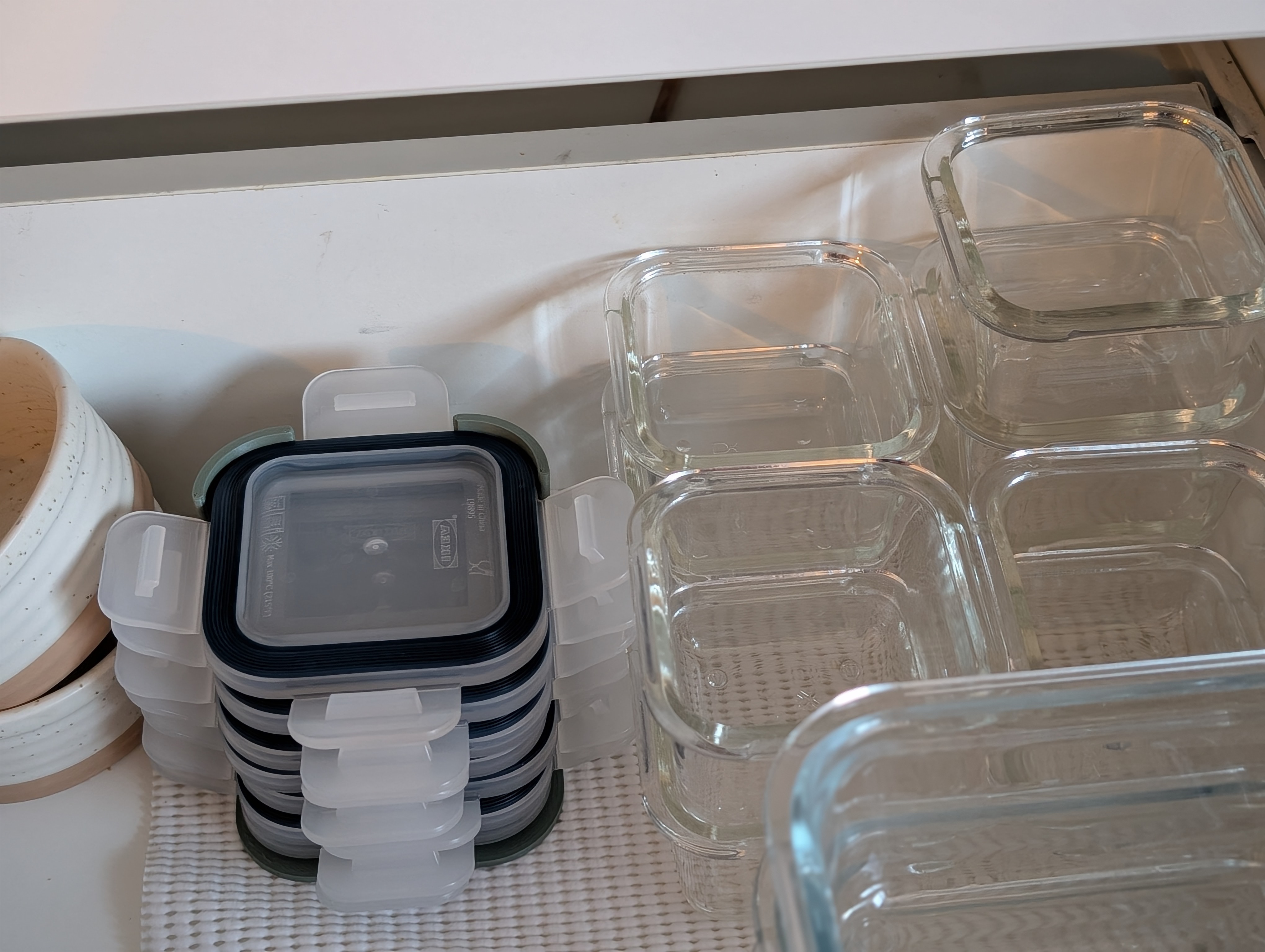 Ikea 365+ 180ml glass container lid stand