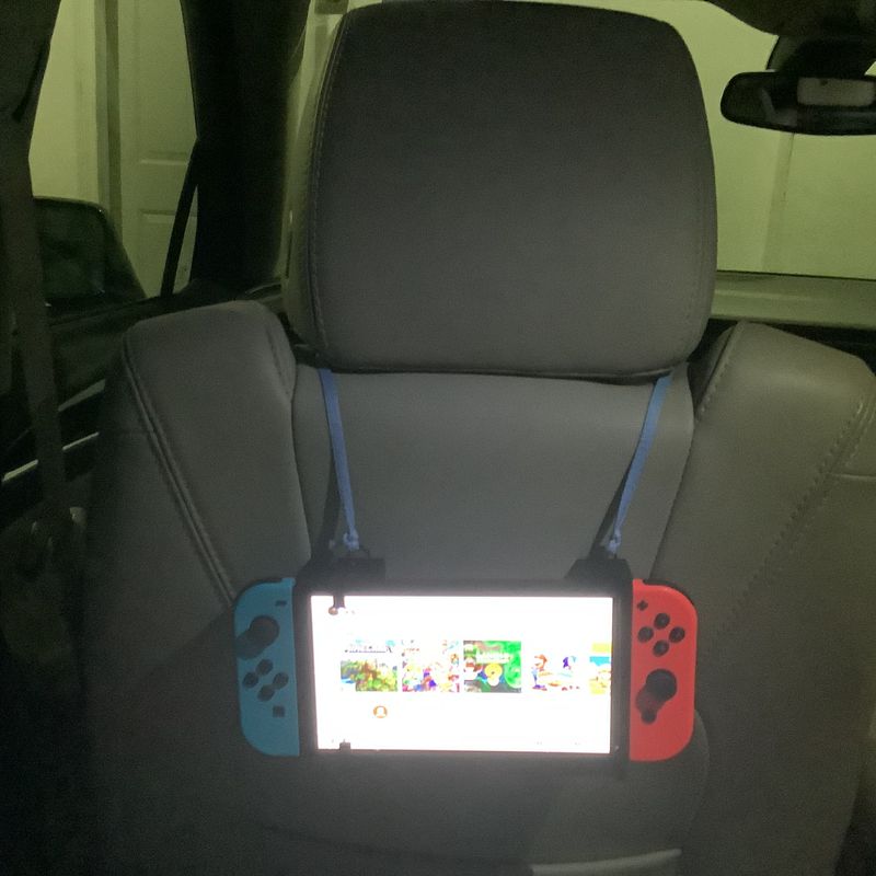 Nintendo Switch Holder For Backseat Car by 3DPrintNoob | Download