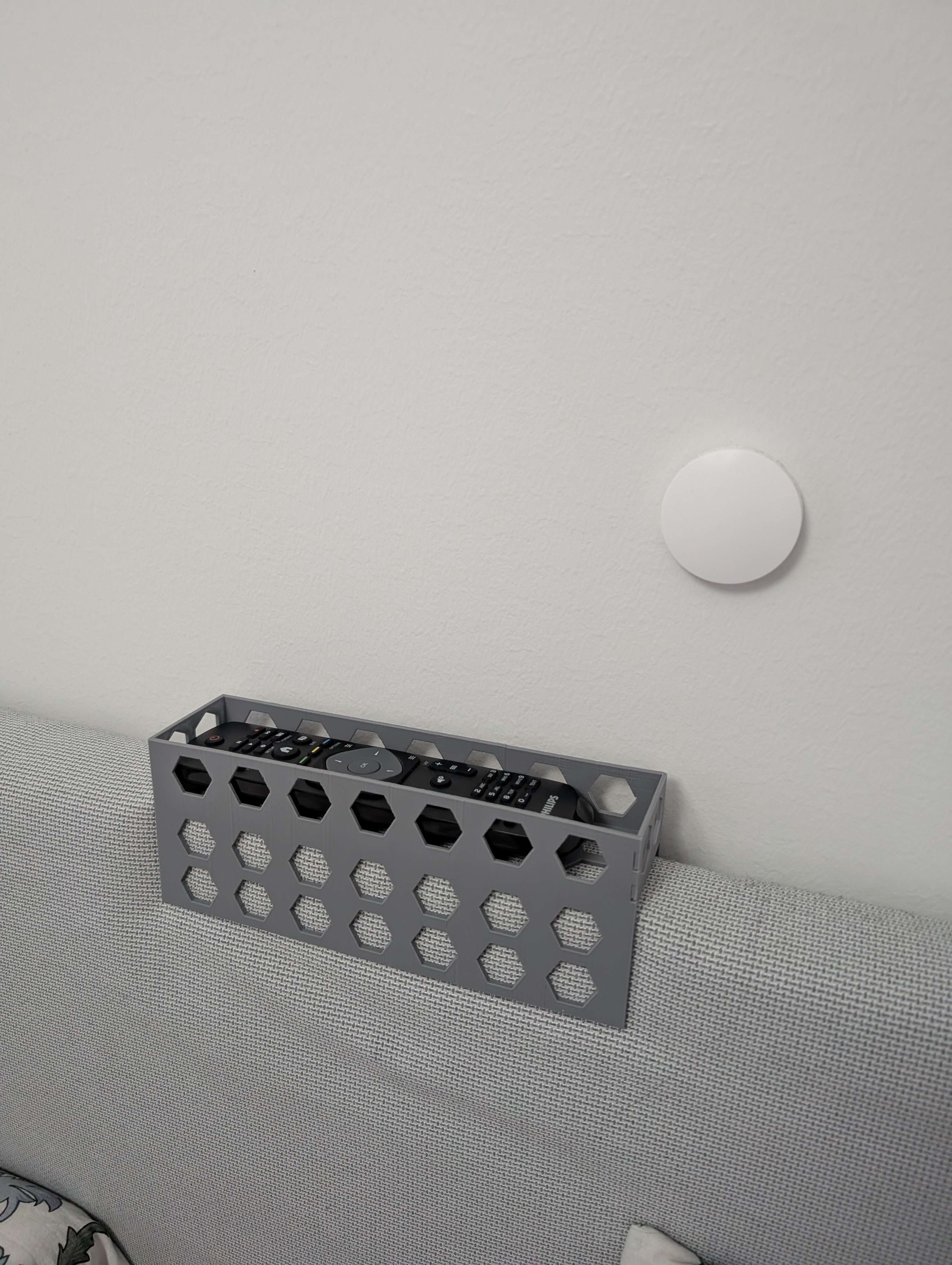 Ikea Gladstad headboard remote holder